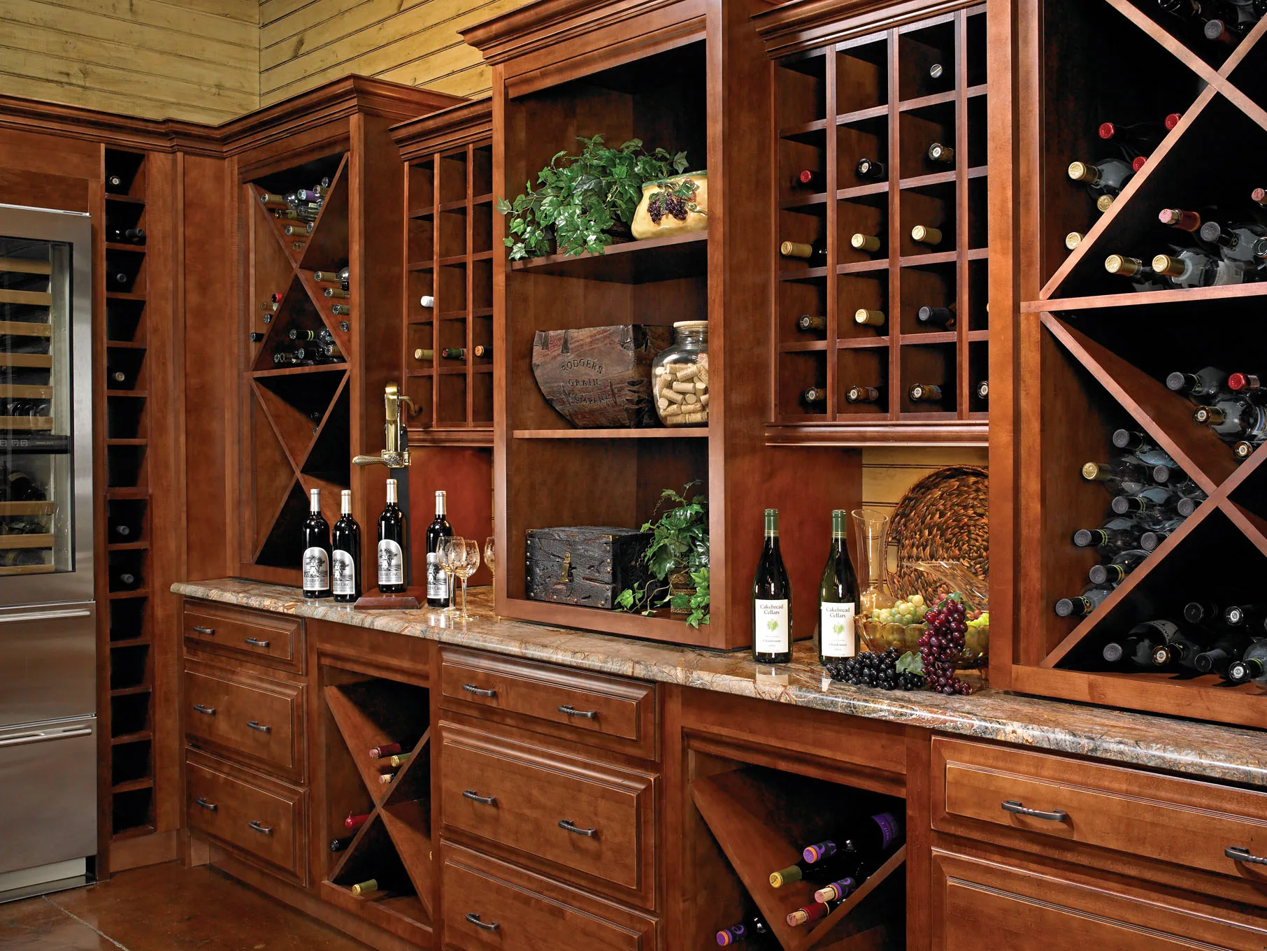 Build a Home Bar With Semi Custom Cabinets Wellborn Forest