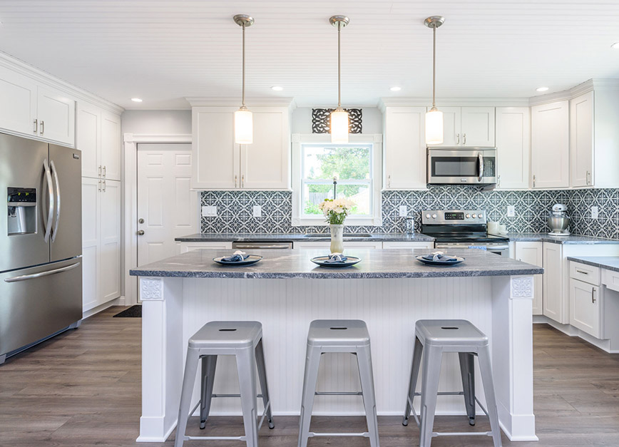 Crown Your Semi Custom Cabinets With Serious Ceiling Style